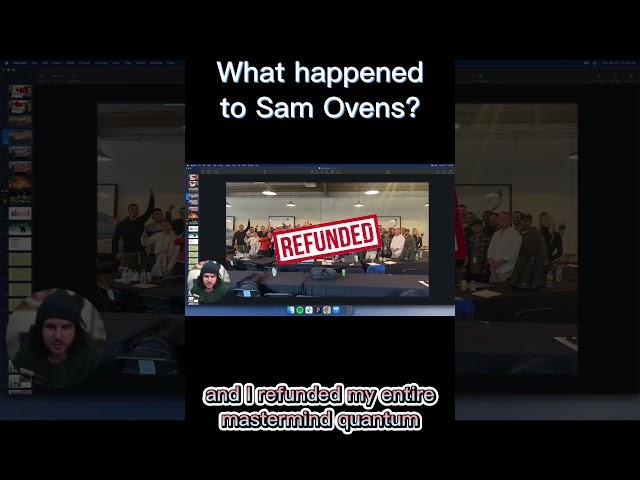 What Happened to Sam Ovens?