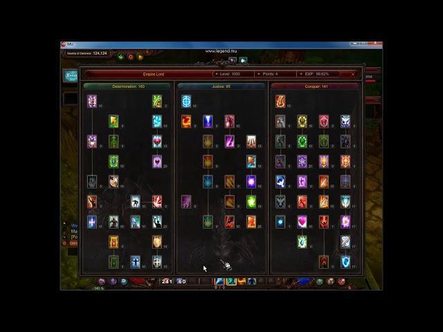 - Mu Online - Dark Lord - Build e Master Skills - Test Stun