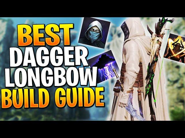 The Highest DPS LONGBOW DAGGER BUILD! Throne and Liberty Longbow Dagger Build PVE