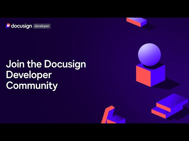 Docusign Developer Community