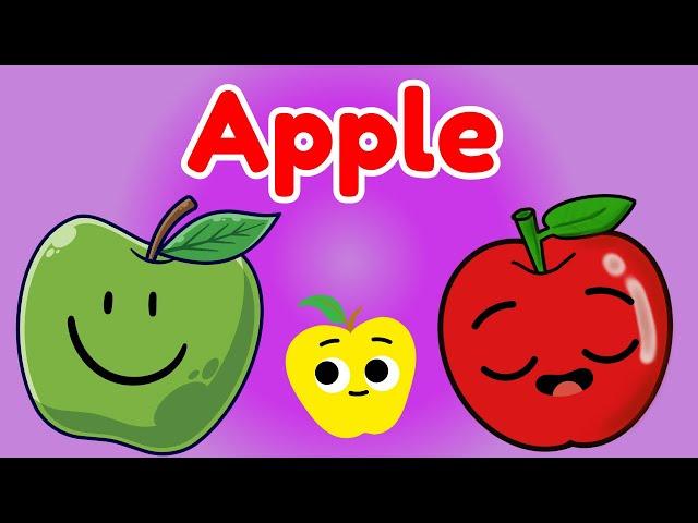 Apple song |  Video for Kids | Woo Kids