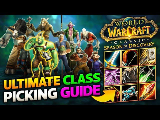 THE Season of Discovery Class Picking Guide - After Class Changes! WoW Classic