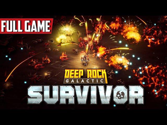 Прохождение Deep Rock Galactic: Survivor [2К]  FULL GAME | На Русском Новый Рогалик