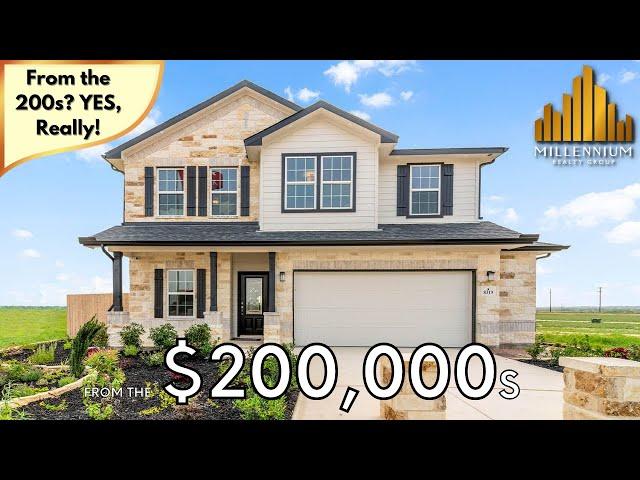 Live The Texas Lifestyle | Affordable New Construction Home Tour!