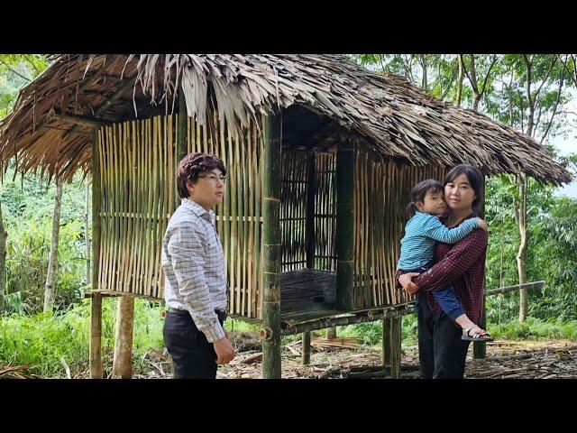 Full video: 45 Days James Helps a Single Mother Build a Dream Bamboo House in The Forest