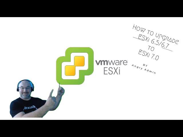 How to upgrade ESXi 6.5/6.7 to ESXi 7.0 #vmware #esxi #homelab