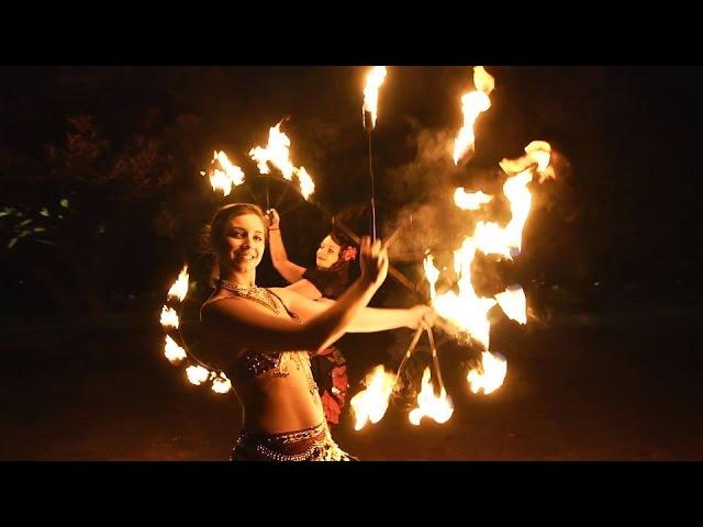 Lexi Frost Sydney Fire Dancer - Flamewater Circus