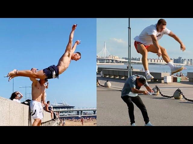 Action comedy / Pranks / Best flips / Parkour and freerunning