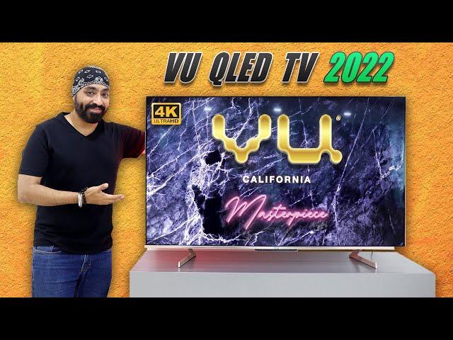 VU Masterpiece Glo QLED TV (2022) Review | IPS panel | 120Hz Refresh Rate | HDMI 2.1 | 100W Sound 