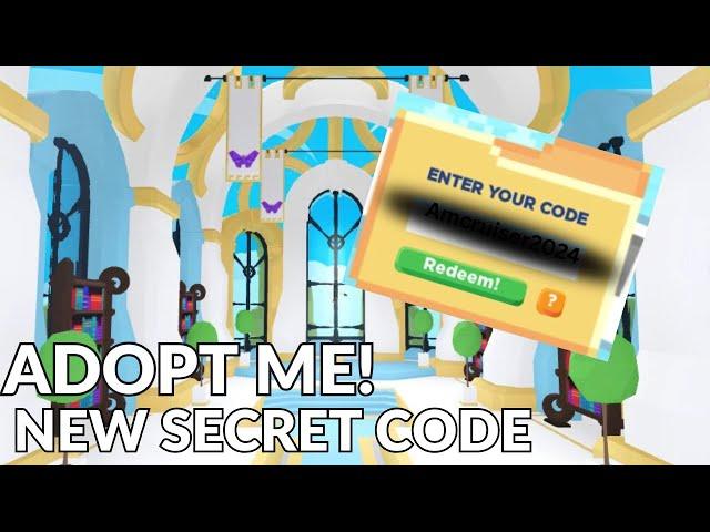 *LEAKED* New Working Code In Adopt Me Revealed  ROBLOX