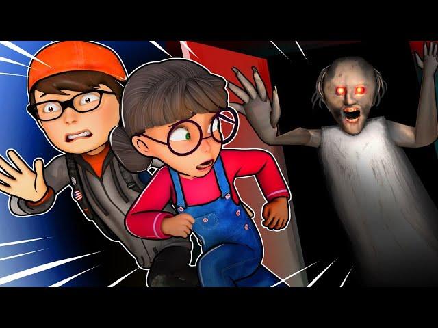 Granny Attack - Nick and Tani in Danger - SCARY TEACHER 3D |VMAni English|