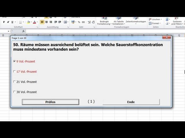 Excel VBA - Userform, Checkbox, Label, Textbox - MC-Abfrage erstellen