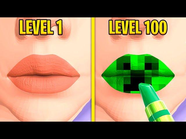 Becoming A PRO Lip Artist! | Lip Art 3D