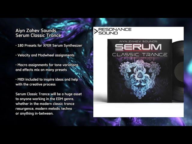 Aiyn Zahev Sounds - Serum Classic Trance | Iconic Trance Sounds for Xfer Serum