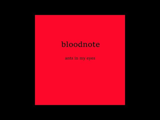 bloodnote - in