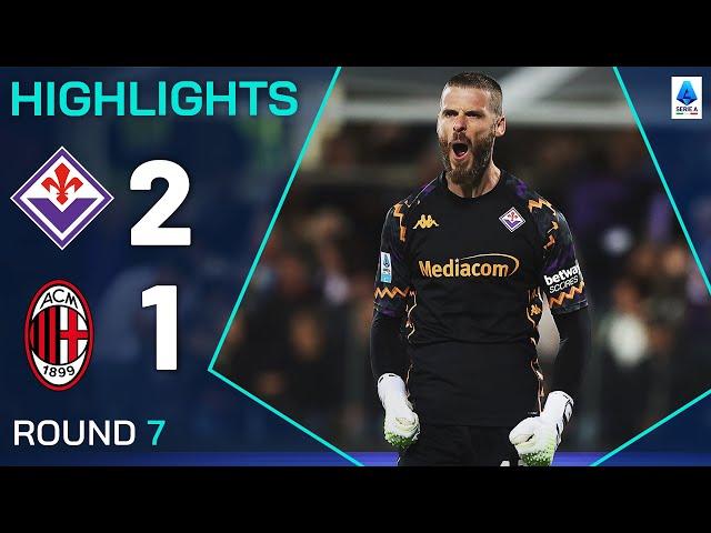 FIORENTINA-MILAN 2-1 | HIGHLIGHTS | 7ª GIORNATA | SERIE A ENILIVE 2024/25