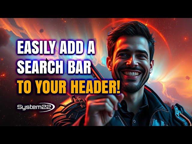 Divi Theme Tutorial: Add a Search Bar to Your Divi Header!