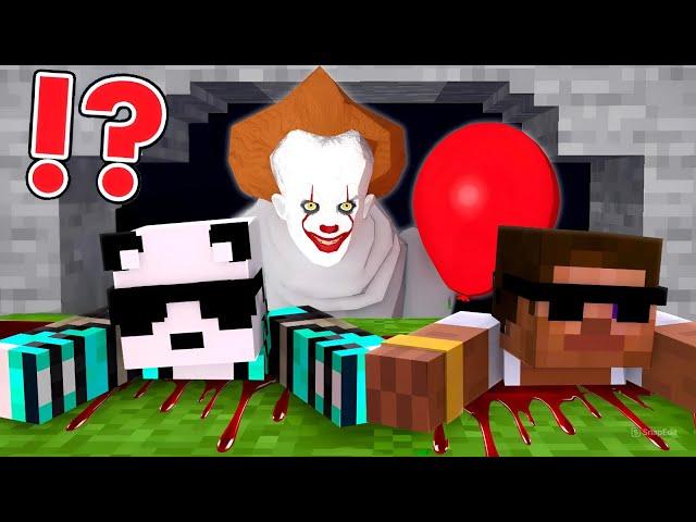  We Got KIDNAPPED By PENNYWISE in MINECRAFT!