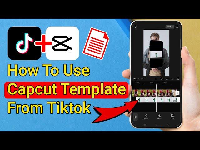 How to Use Capcut Template From TikTok  [EASY]