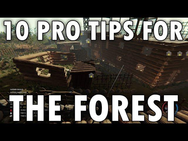 10 Pro Tips for The Forest | Survival Game Guide