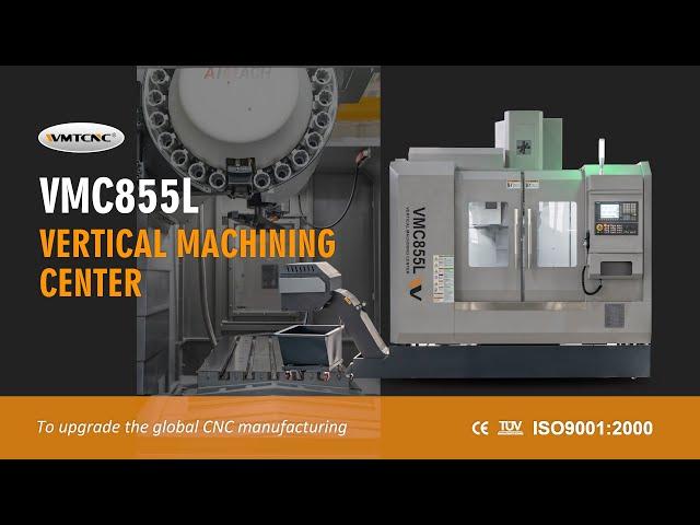 WMTCNC High Quality Vertical Milling Machine : Vertical Machining Center-VMC855L #machine #vmc #cnc