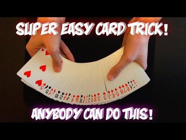 EASIEST CARD TRICK EVER! Learn In Less Than 5 Minutes!