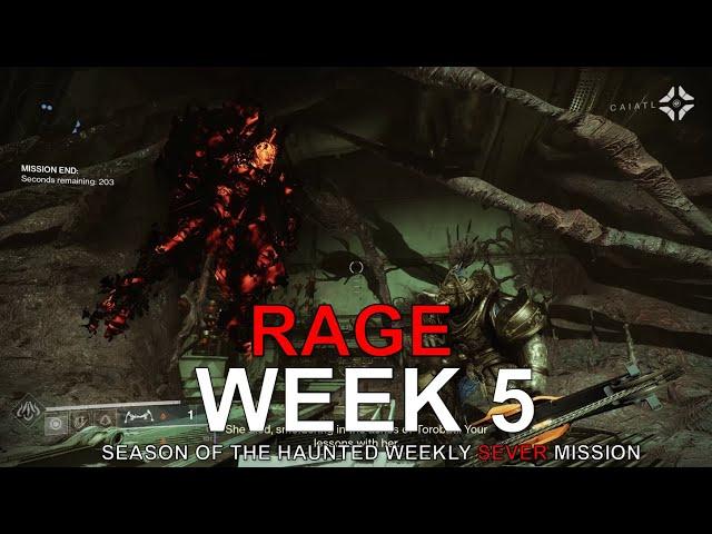 NEW "Sever - Rage" Weekly Story Mission - All Quests & Dialogue (Week 5) [Destiny 2]