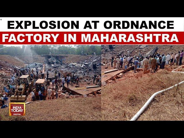 Maharashtra Factory Blast: Explosion At Ordnance Factory In Bhandara, Rescue Operations Underway