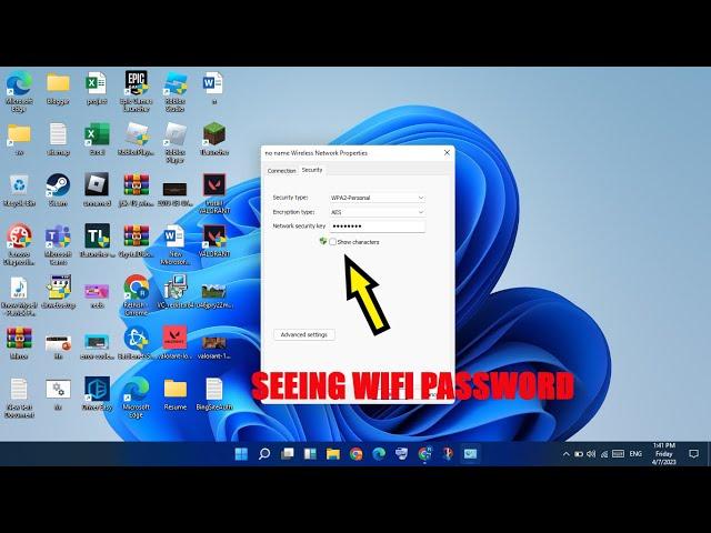 How To See WIFI Password In Laptop