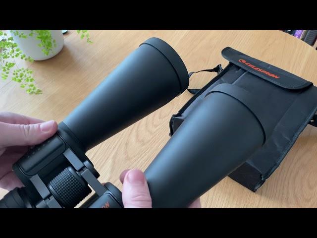 Celestron Skymaster 15x70 binoculars - how to stop seeing double with simple collimation.