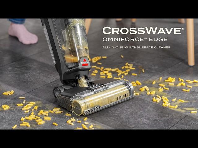 CrossWave® OmniForce™ Edge All-in-One Multi-Surface Cleaner | Feature Overview