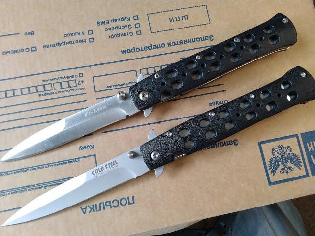 Ti-Lite 4 Cold Steel реплика.Сравнение с оригиналом