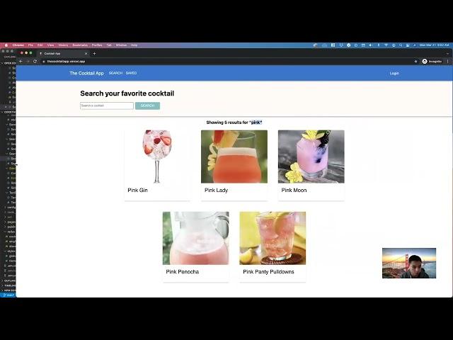 The Cocktail App - Video Demo