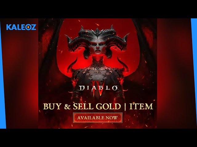 How To Buy Diablo IV Gold (and other Items) At KALEOZ