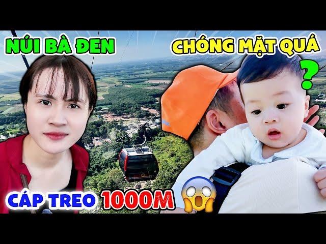 ZINO Đi Du Lịch Cáp Treo Lên Đỉnh Núi Bà Đen Cao 996 Mét - Vê Vê Channel