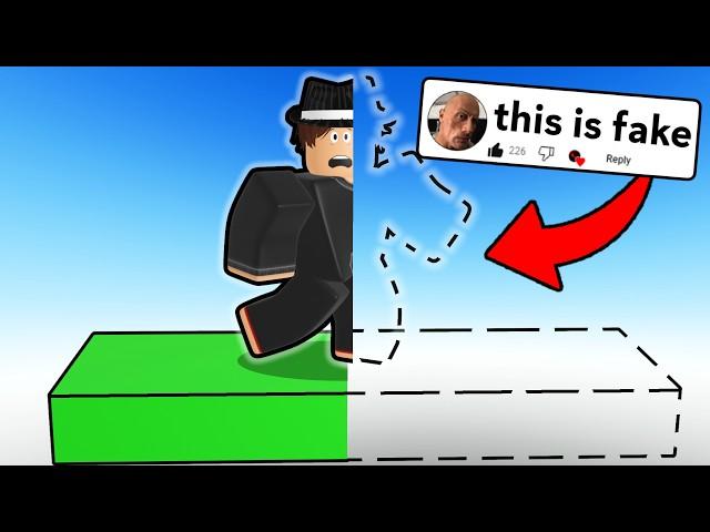 I Turned your HATE COMMENTS into a Roblox Game…
