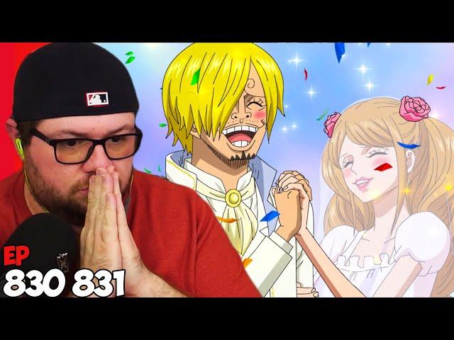 The Tea Party Begins! One Piece Episode 830 & 831 Reaction