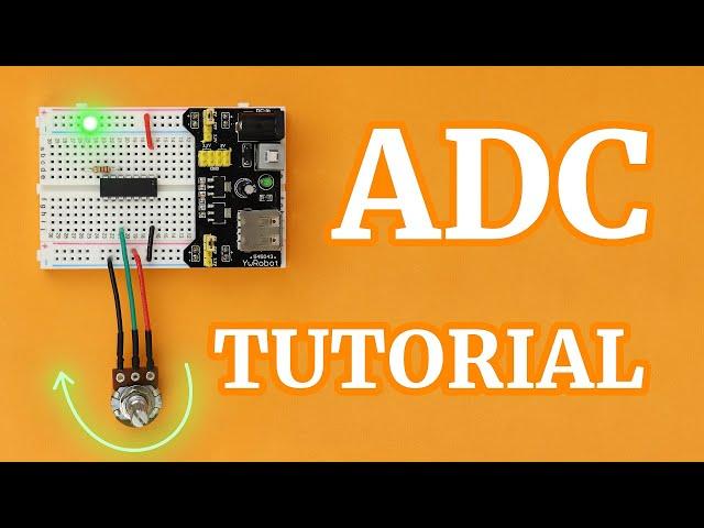 How to use a microcontroller's analog to digital converter