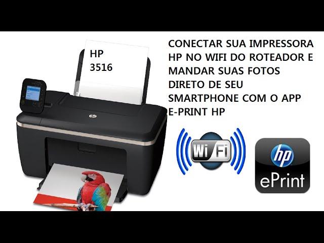 Como conectar Impressora HP sem Fio no roteador e imprimir via e-print