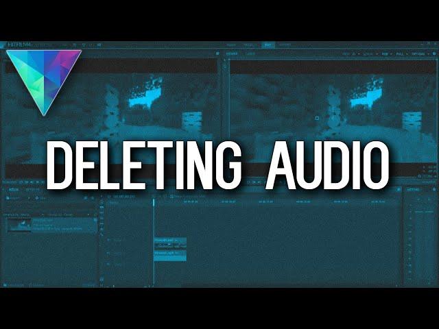 How to Delete Audio From Videos in Hitfilm