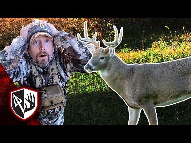 OLD PA BUCK DOWN! Bowhunting an October Cold Front