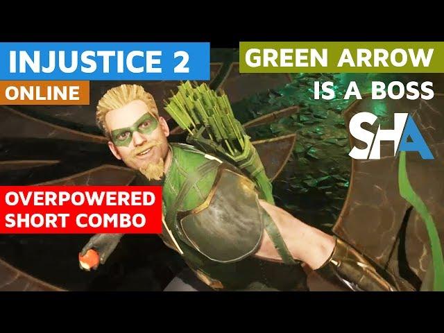 Injustice 2 ONLINE SHAvibe(Green Arrow) vs SelfmadeMania087(Superman)