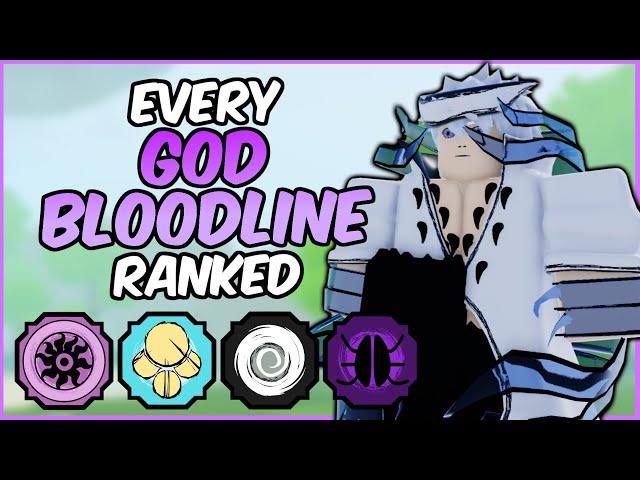 EVERY God Bloodline RANKED From WORST To BEST! | Shindo Life Bloodline Tier List