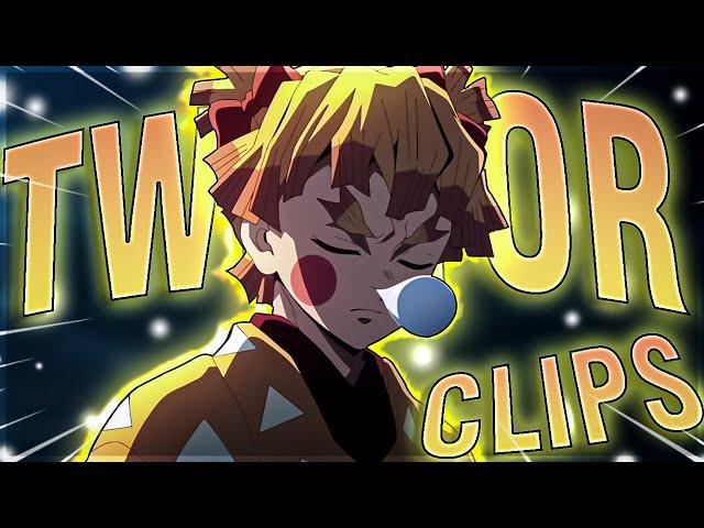 Zenitsu Agatsuma Twixtor Clips HD | Demon Slayer | Season 2