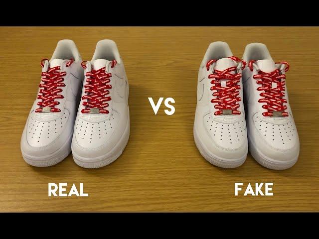 Supreme Nike Air Force 1 Low SS20 - REAL vs FAKE