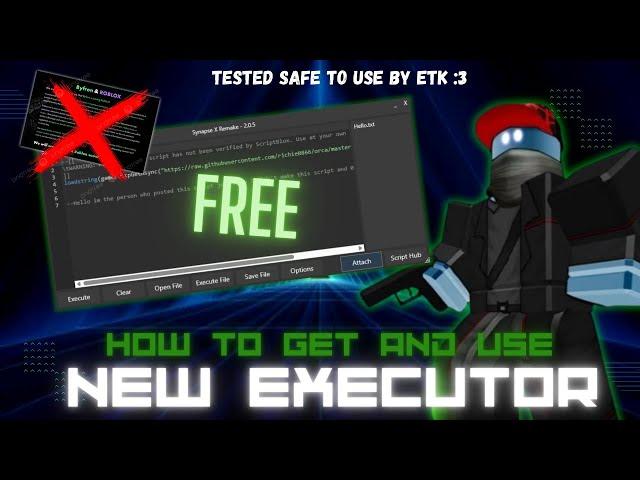 How to hack on Roblox! pc executor syn X remak easy tutorial (byfron bypass) hacks