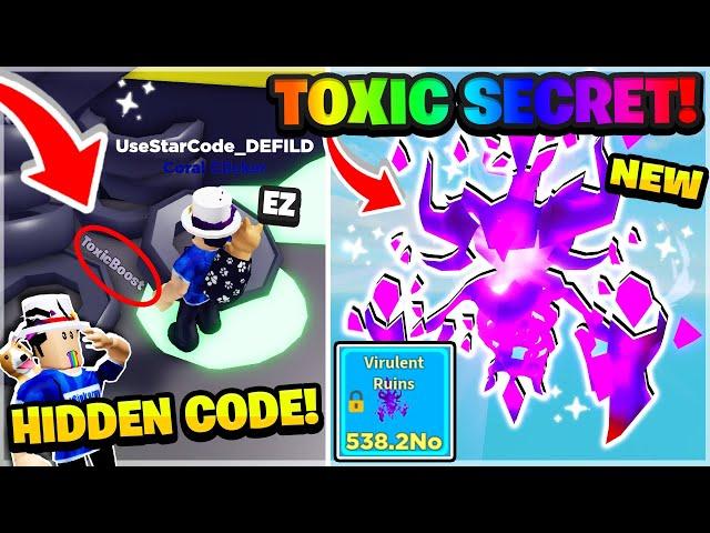 I Found HIDDEN ADMIN BOOST Codes & OP TOXIC Secret Pet In Roblox Clicker Simulator