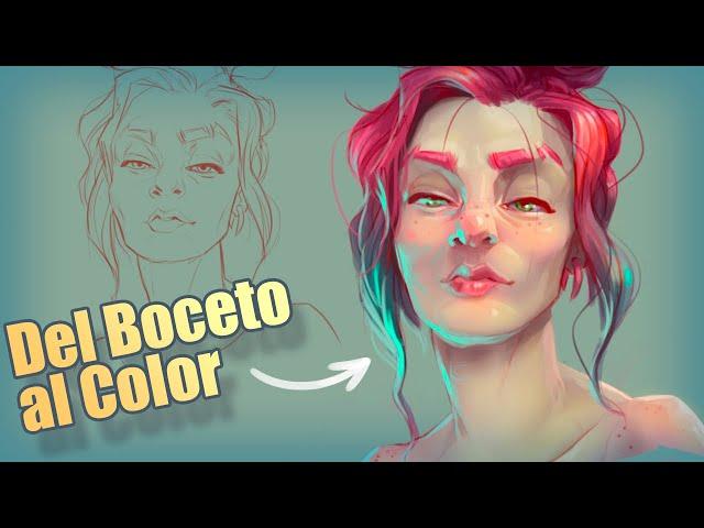 Cómo PINTAR en DIGITAL [ Fácil ] paso a paso ⭐⭐⭐⭐