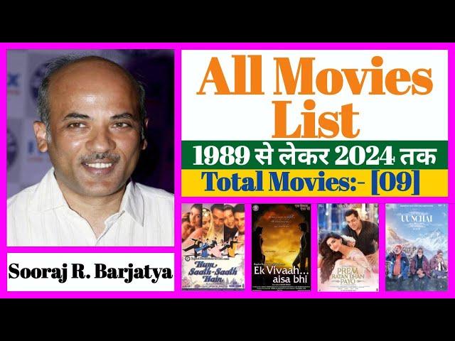 Director Sooraj R. Barjatya All Movies List || Stardust Movies List