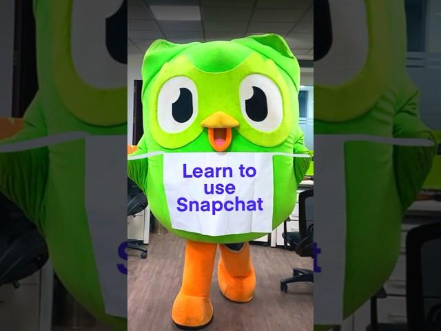 How to use snapchat? #snapchat #duolingo #ytshorts #streaks